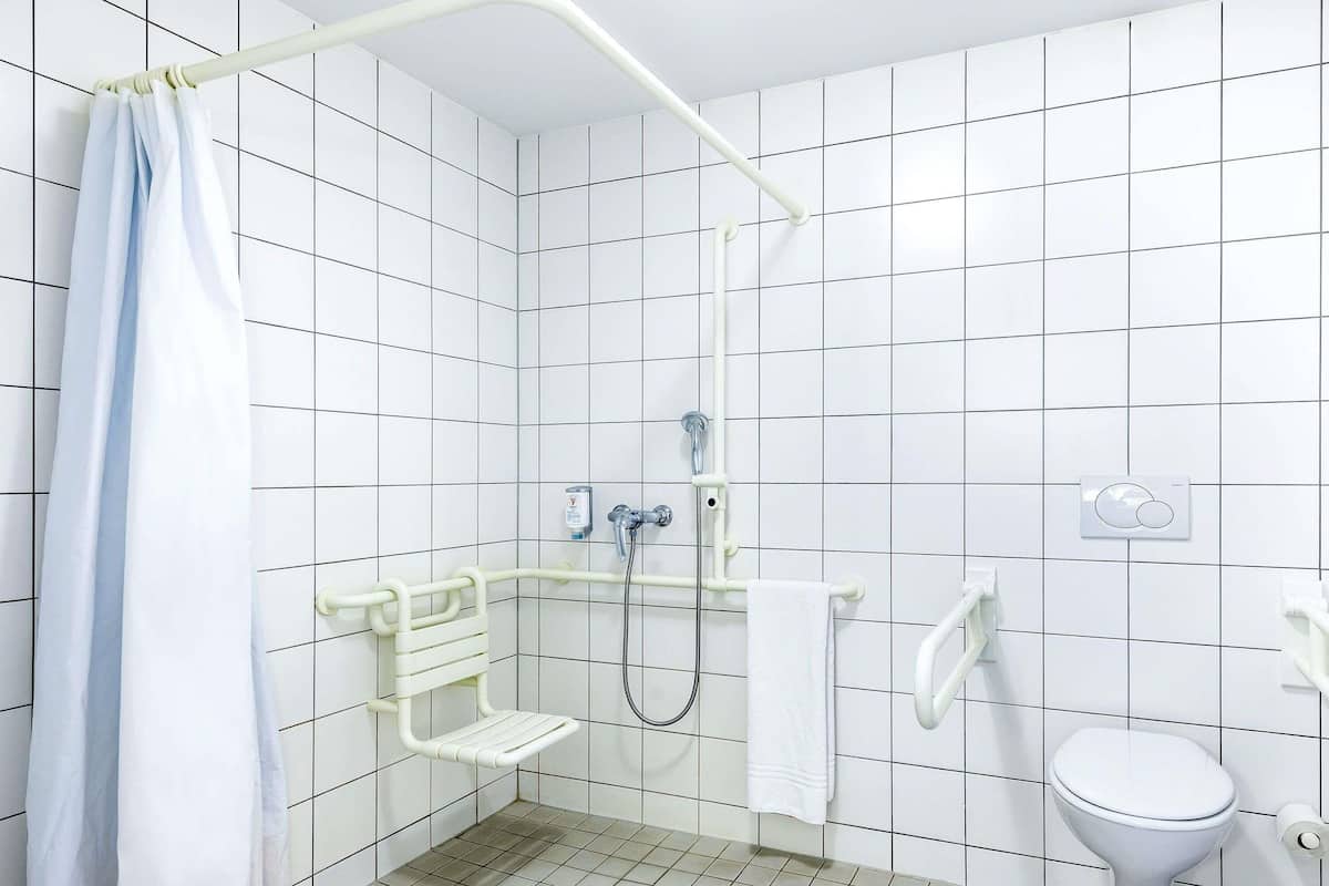Standard Room, 1 Double Bed, Accessible | Desk, laptop workspace, WiFi (free), bed sheets