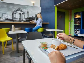 Morgenmadsbuffet hver dag mod et gebyr