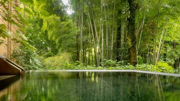 Standard Room, Non Smoking (Open Air Bath, Tsuki) | Pemandangan balkoni