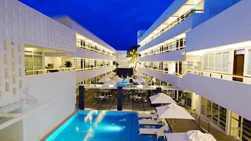 Front of property - evening/night