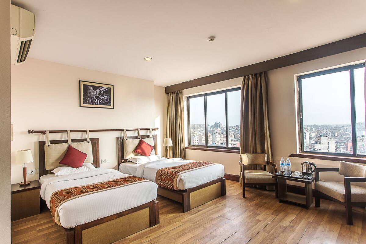 Deluxe Double Room | Premium bedding, minibar, in-room safe, desk