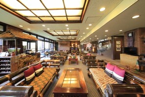 Sala de estar en el lobby