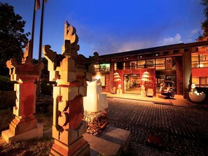 Entrada de la propiedad