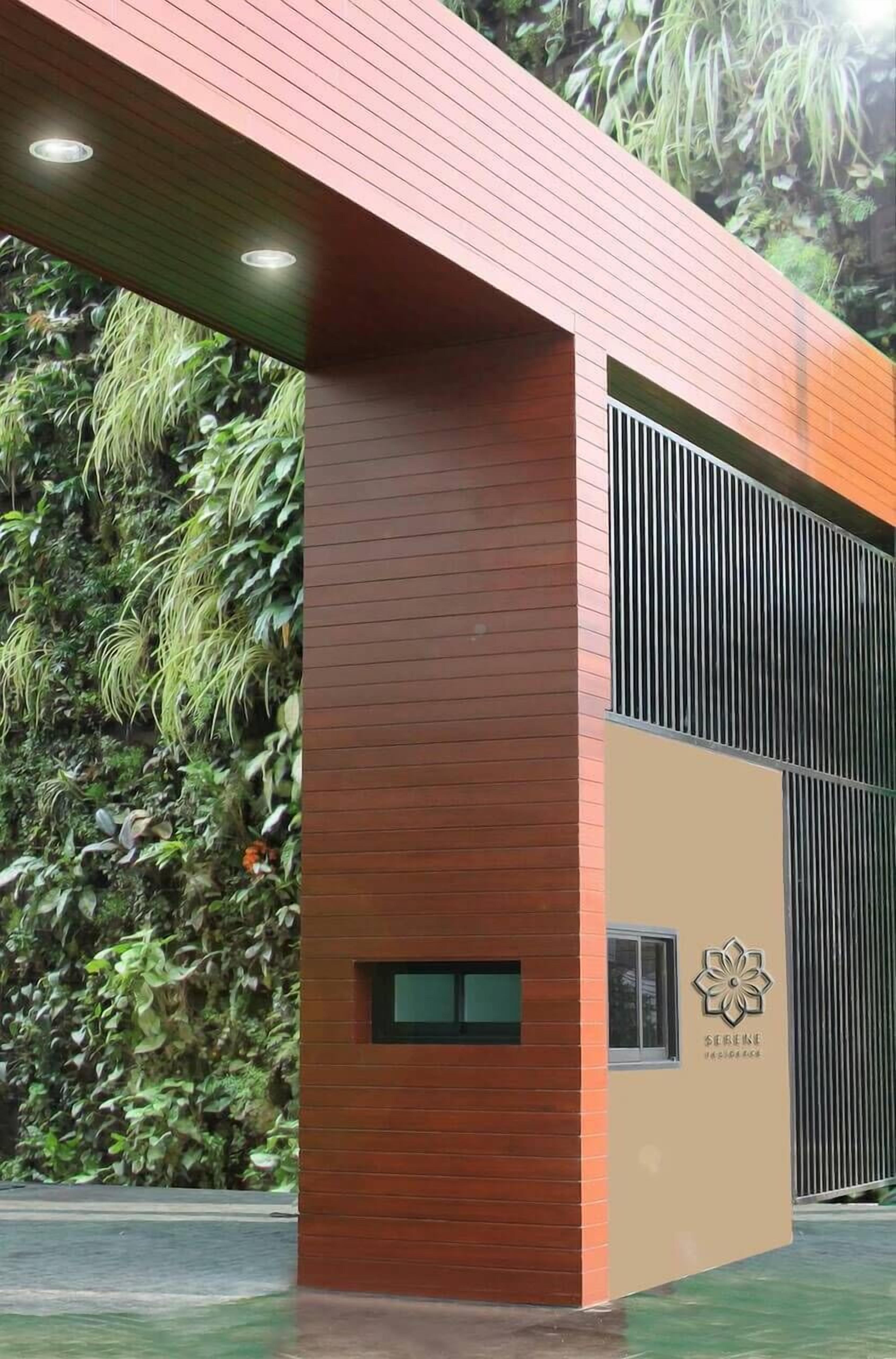 Entrada al alojamiento