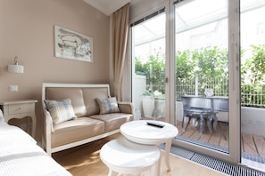 Apartment, Terrasse, Gartenblick (Cleaning Fee Included in Price) | Terrasse/Patio