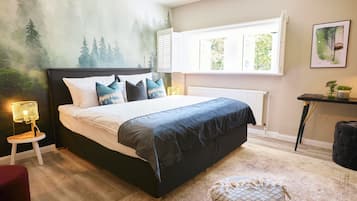 Deluxe-Doppelzimmer | Allergikerbettwaren, Daunenbettdecken, Schreibtisch