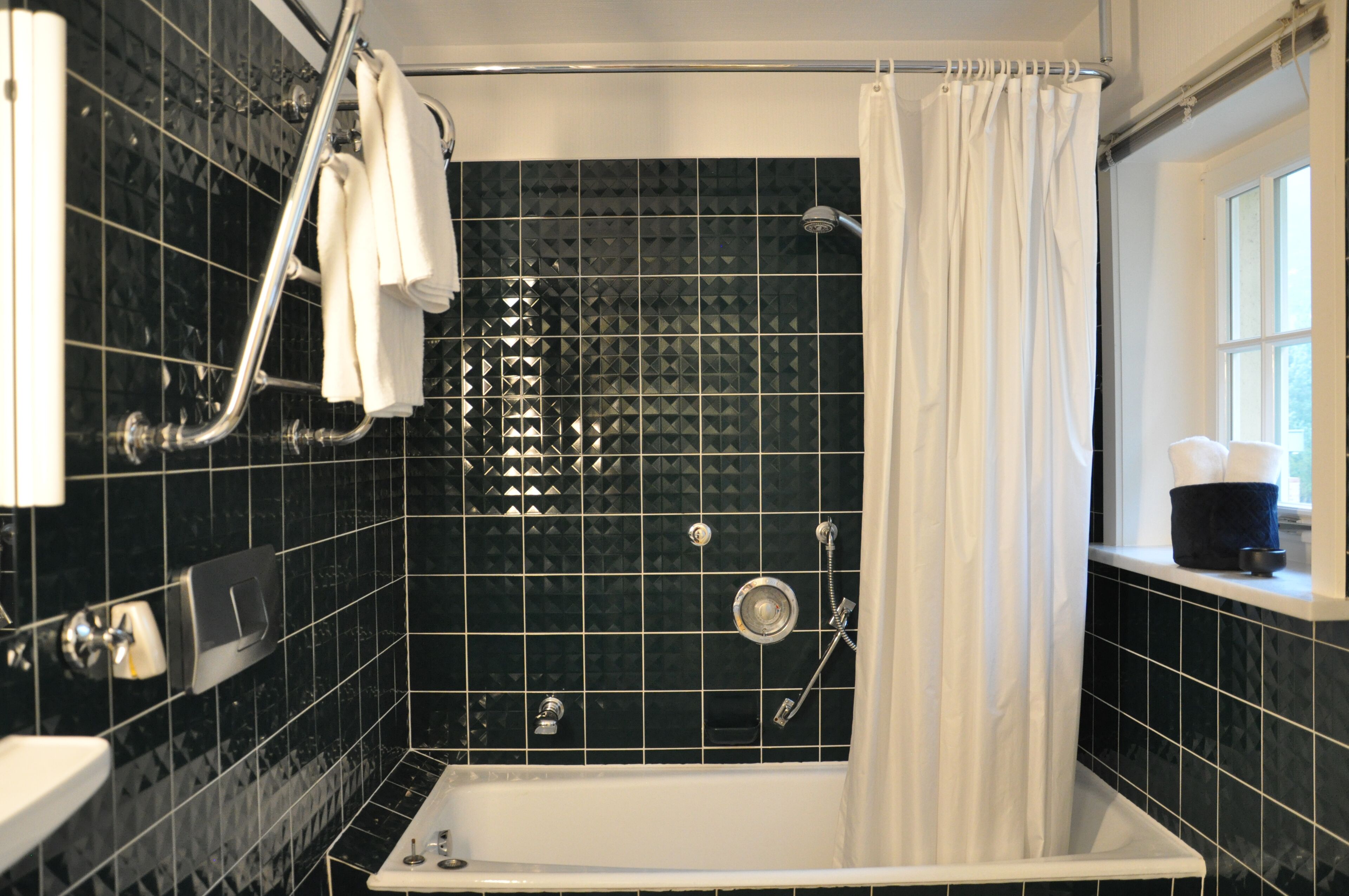 free toiletries, hair dryer, towels, soap