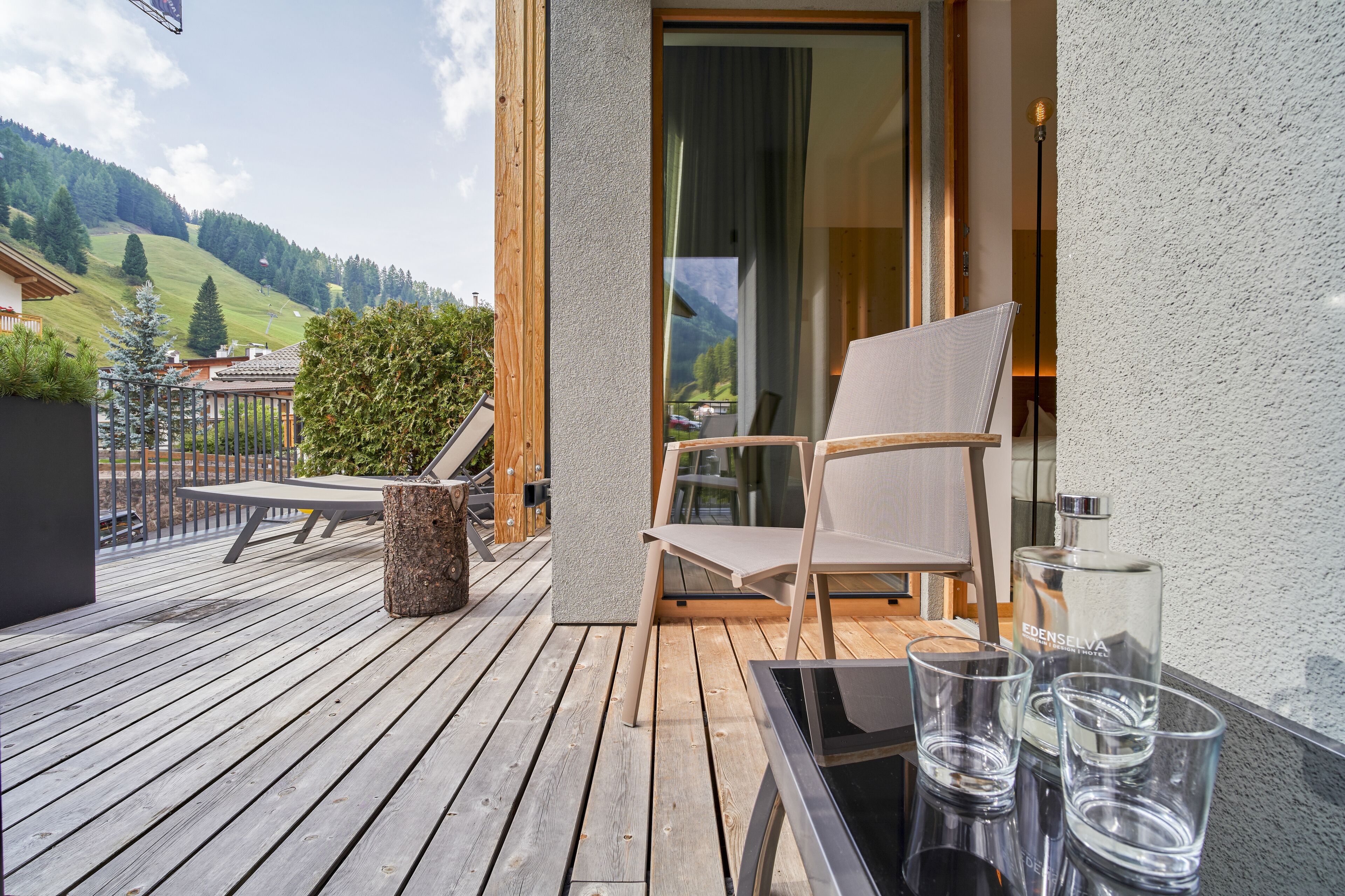 superior double room, terrace, mountain view (deluxe) | terrace/patio