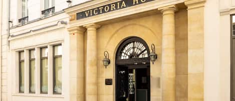 Majoituspaikan julkisivu