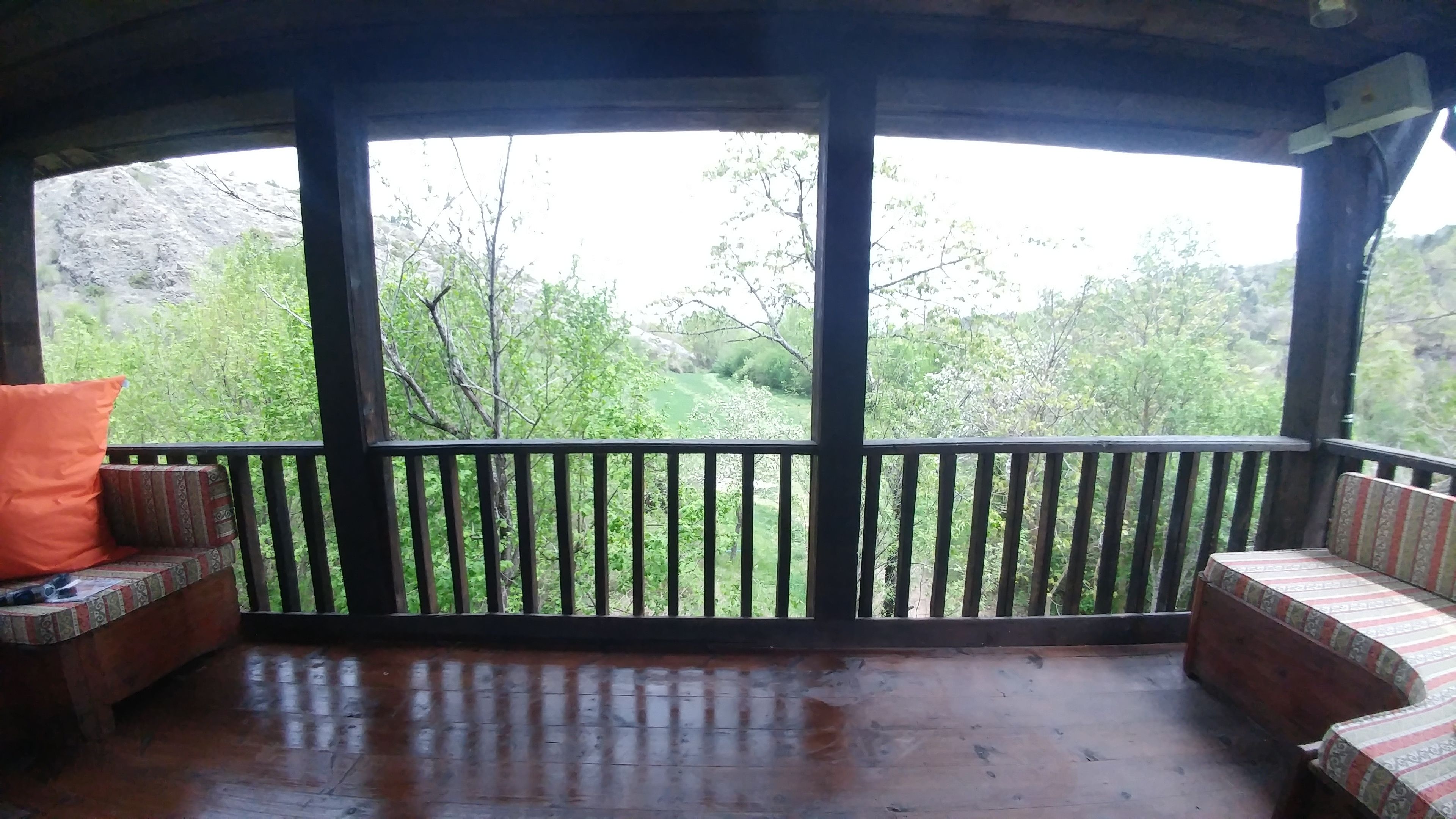 hunting mansion | terrace/patio