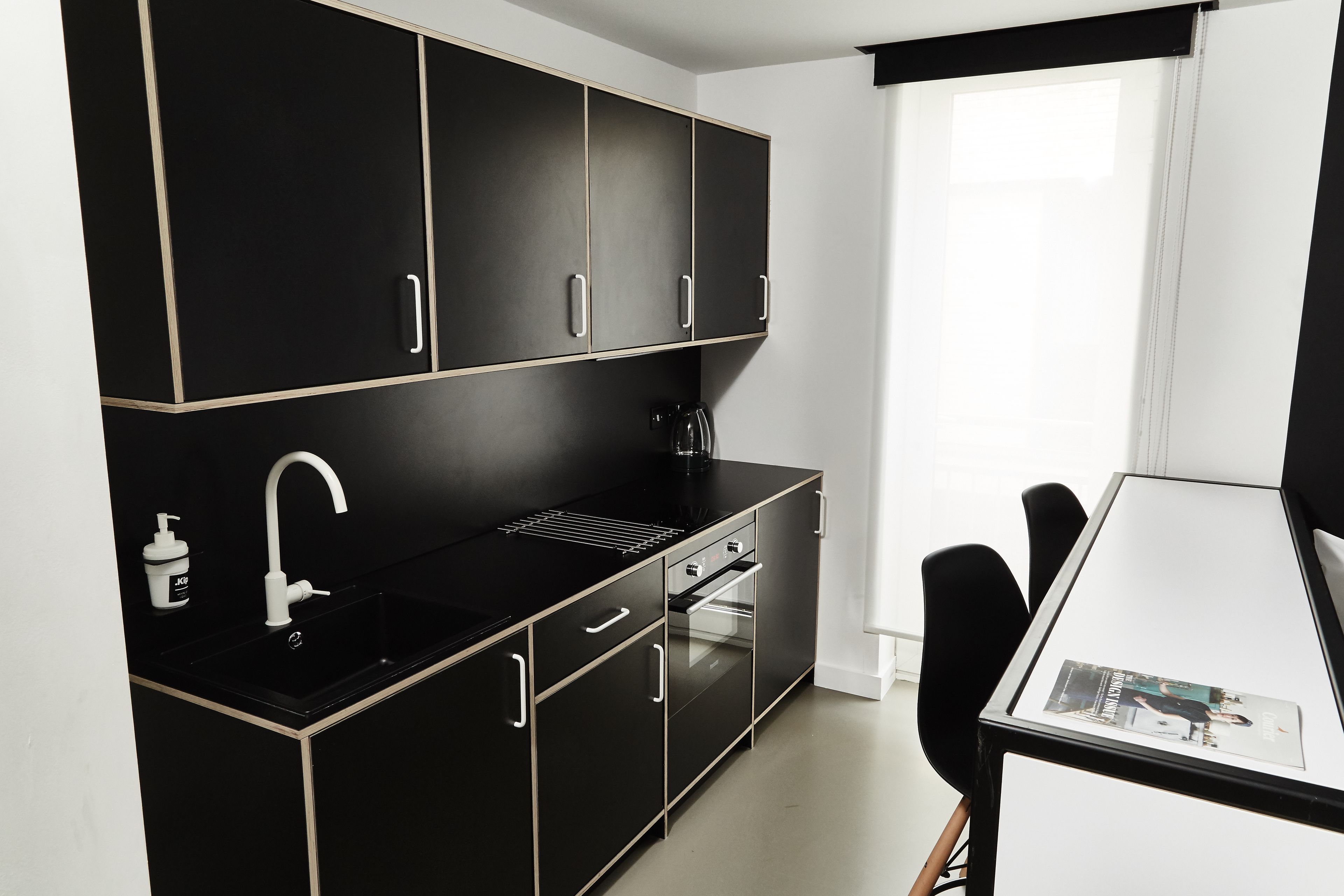 studio, 1 double bed, kitchen (small studio) | private kitchen