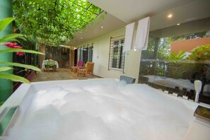 Deluxe Suite, Jetted Tub | Terrace/patio - La Semilla Ecolodge (24 de Diciembre)