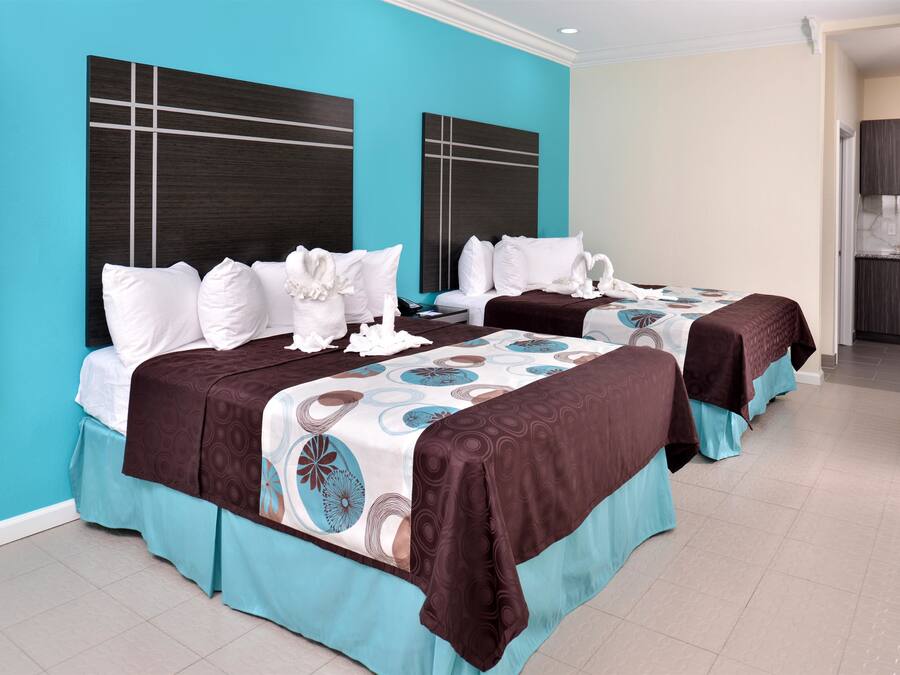 1 bedroom, desk, iron/ironing board, rollaway beds