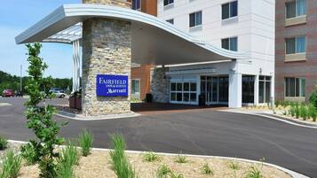 Blick von der Unterkunft