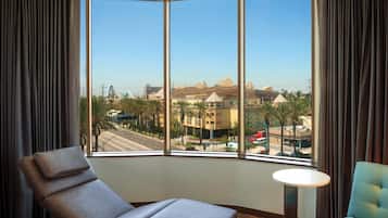 Suite, Tower (2 Queen Beds and 1 Sofa Bed) | In-room safe, desk, blackout curtains, iron/ironing board