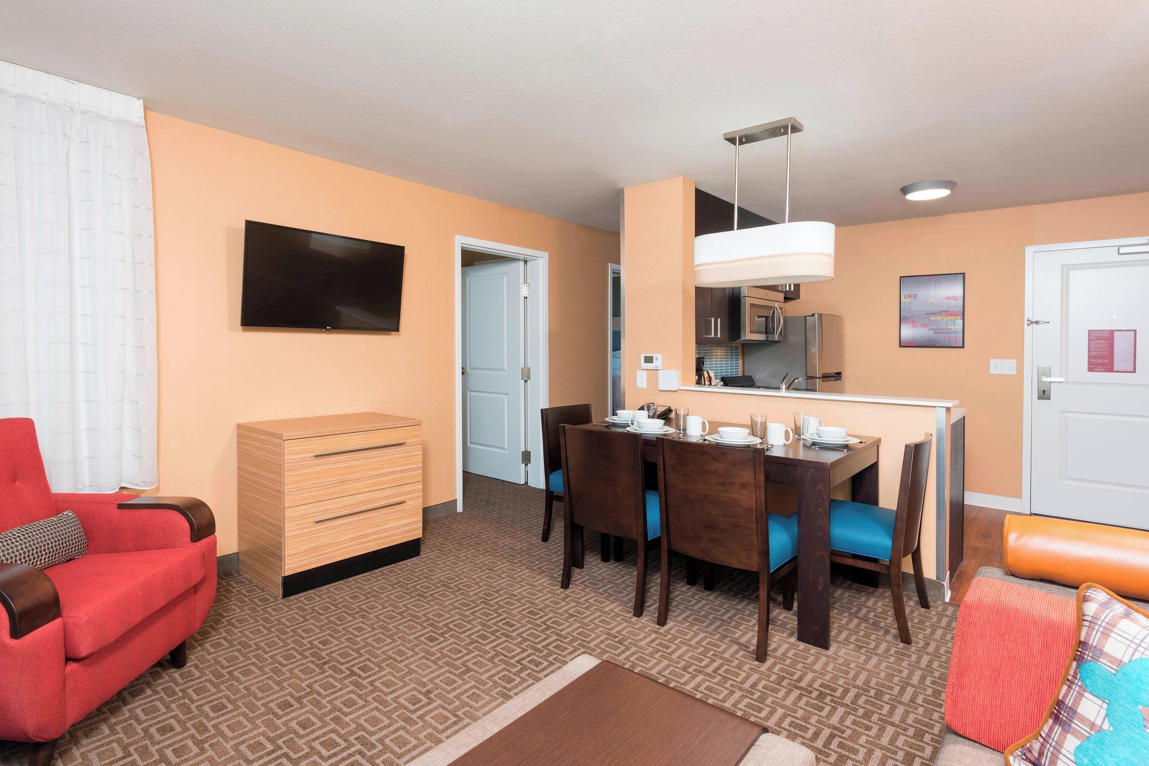 laptop workspace, iron/ironing board, free wifi, alarm clocks