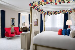 Egyptian cotton sheets, premium bedding, down duvets, pillow-top beds