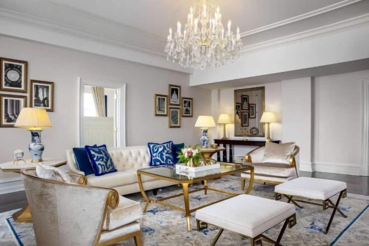 Living area | 55-inch flat-screen TV with cable channels, TV, pay films