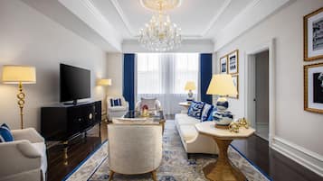 Suite, 1 Schlafzimmer | Wohnbereich