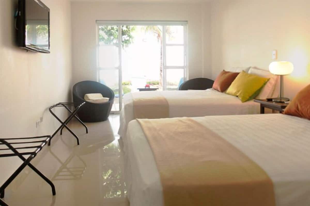 In-room safe, desk, iron/ironing board, free cots/infant beds