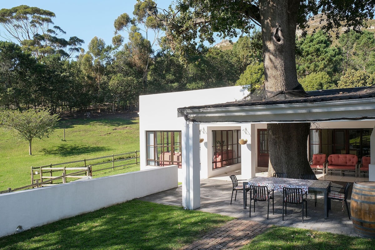 Familien-Ferienhaus, 3 Schlafzimmer, Bergblick | Terrasse/Patio