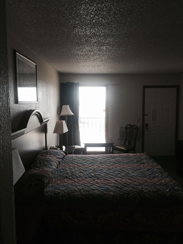 Desk, iron/ironing board, free WiFi, bed sheets