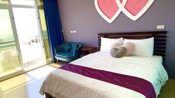 Honeymoon Double Room | 1 bedroom, blackout drapes, free WiFi, bed sheets