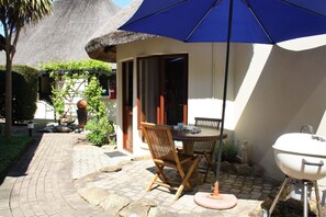 Habitación doble | Terraza o patio