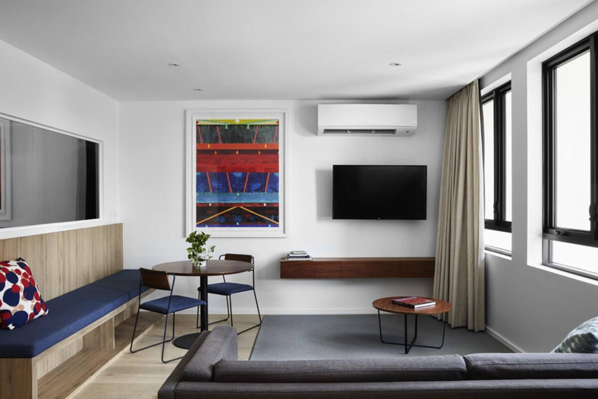 Two Bedroom 2 Bathroom | Egyptian cotton sheets, premium bedding, pillowtop beds, minibar