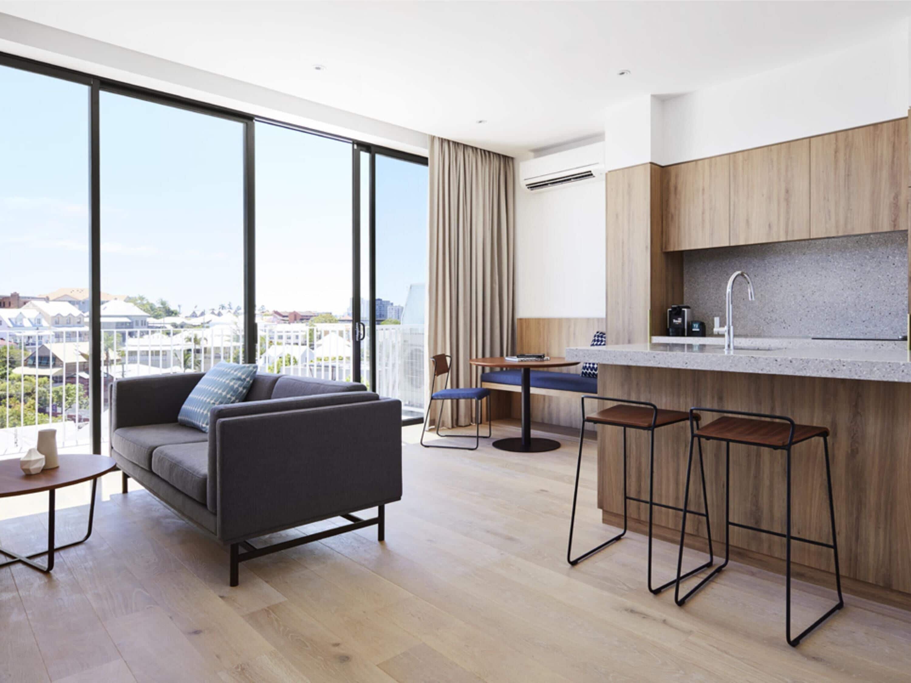 Egyptian cotton sheets, premium bedding, pillow-top beds, minibar