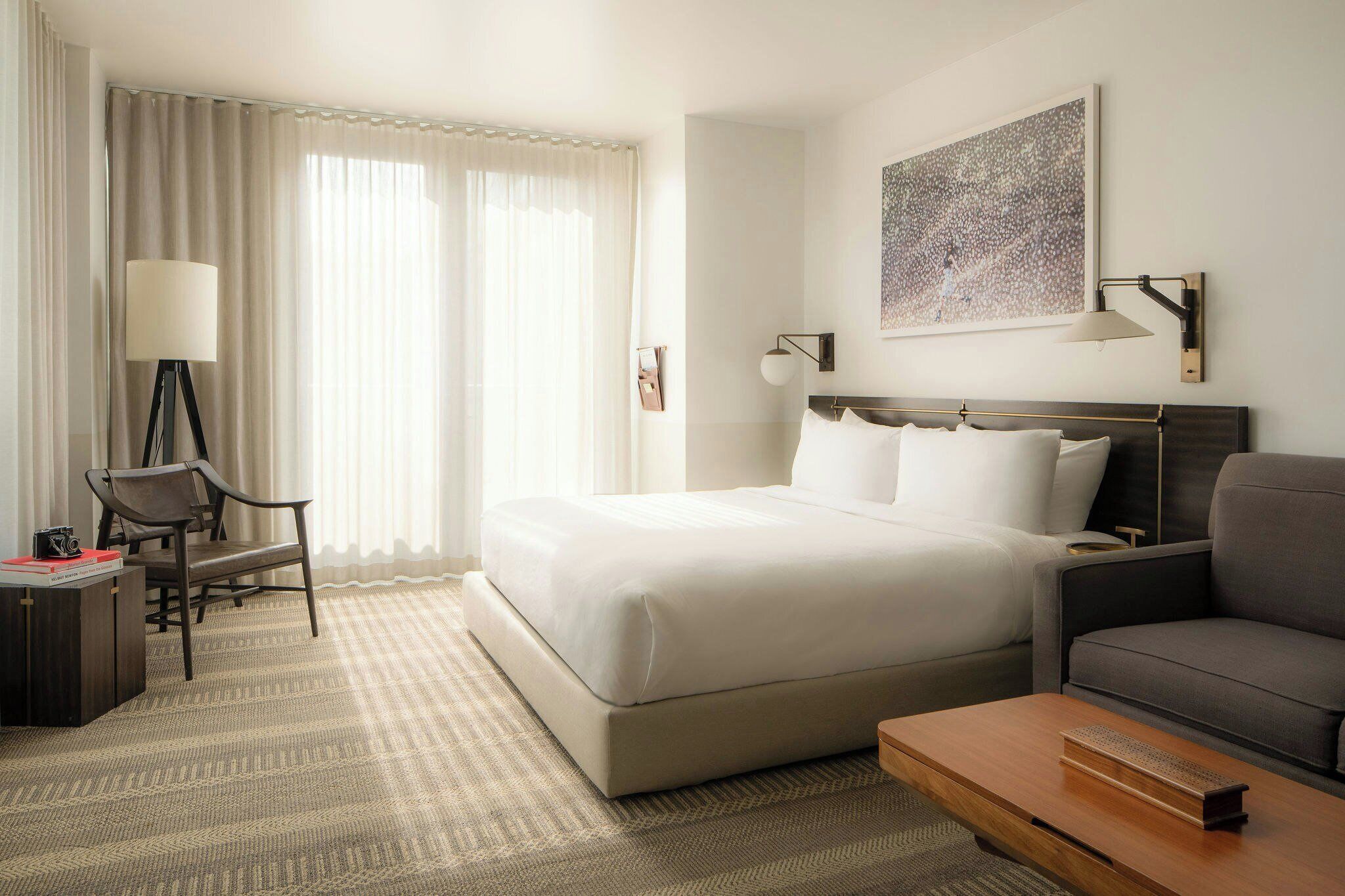 Premium bedding, pillowtop beds, in-room safe, individually decorated