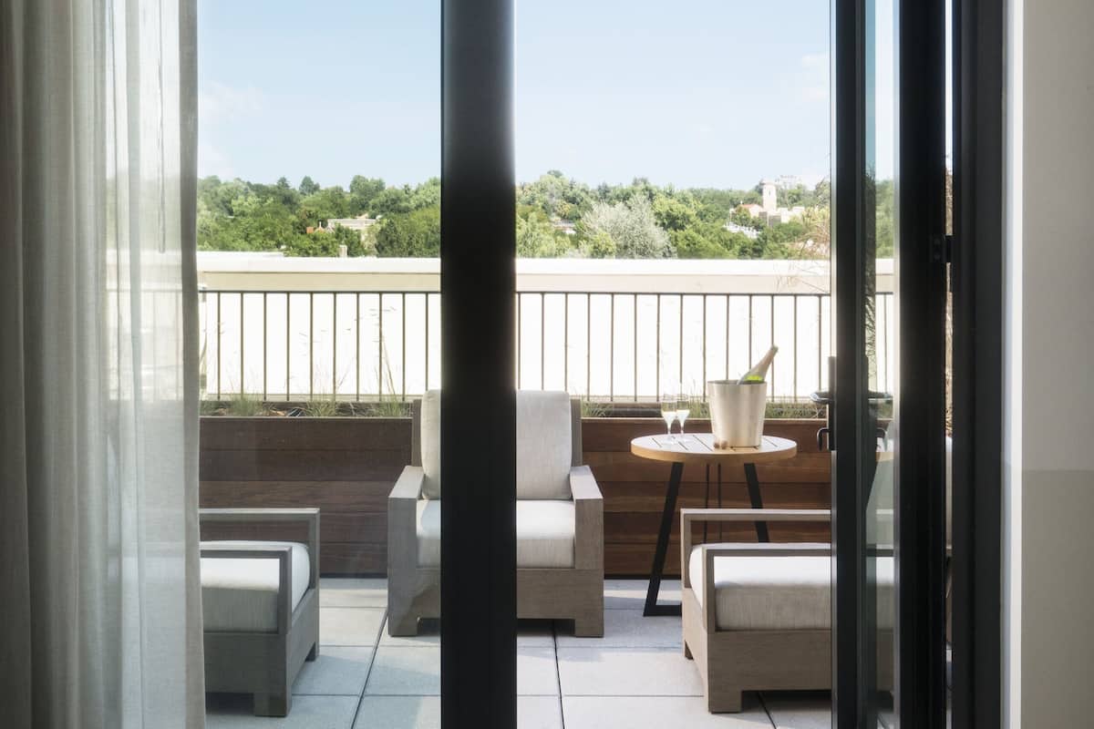 객실에서 보이는 전망