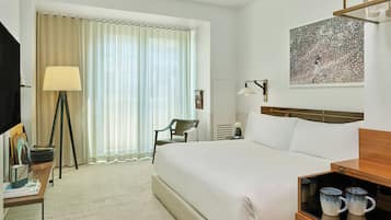 Premium bedding, pillow-top beds, in-room safe, individually decorated
