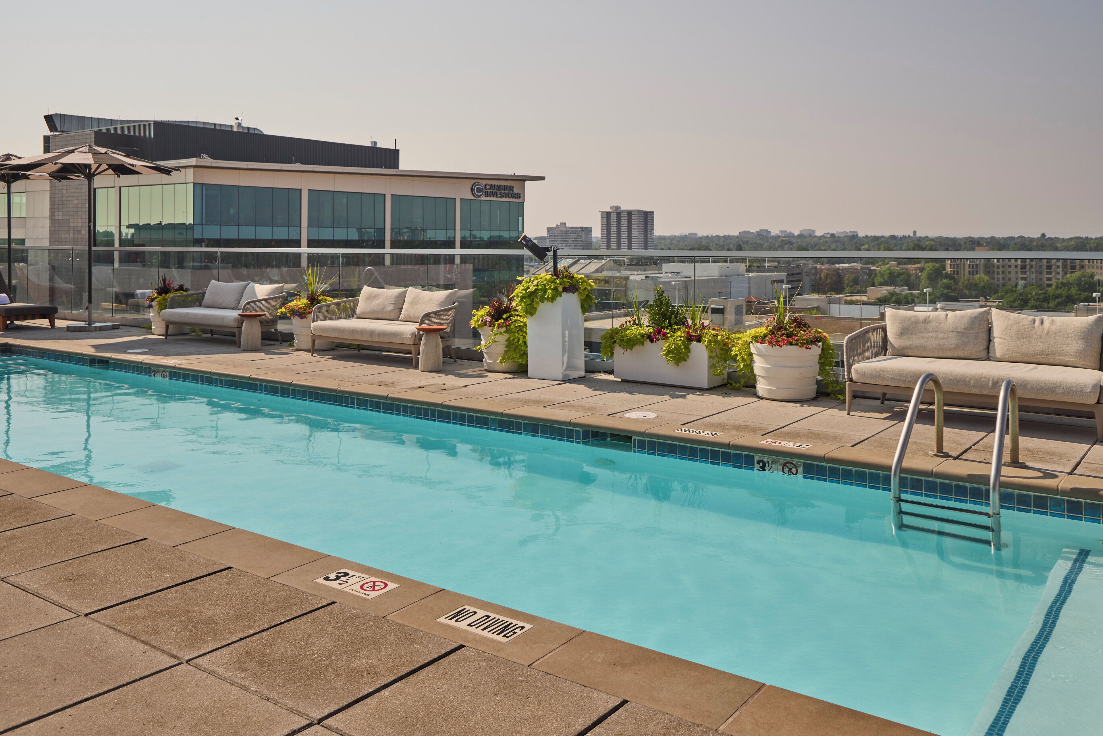 outdoor pool, pool cabanas (surcharge), pool loungers