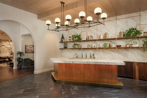 Check-in/check-out kiosk - Halcyon, a hotel in Cherry Creek, Denver (Denver)