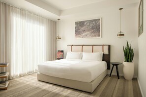 Suite, 1 Bedroom, Mobility Accessible | Premium bedding, pillowtop beds, in-room safe, individually decorated - Halcyon, a hotel in Cherry Creek, Denver (Denver)