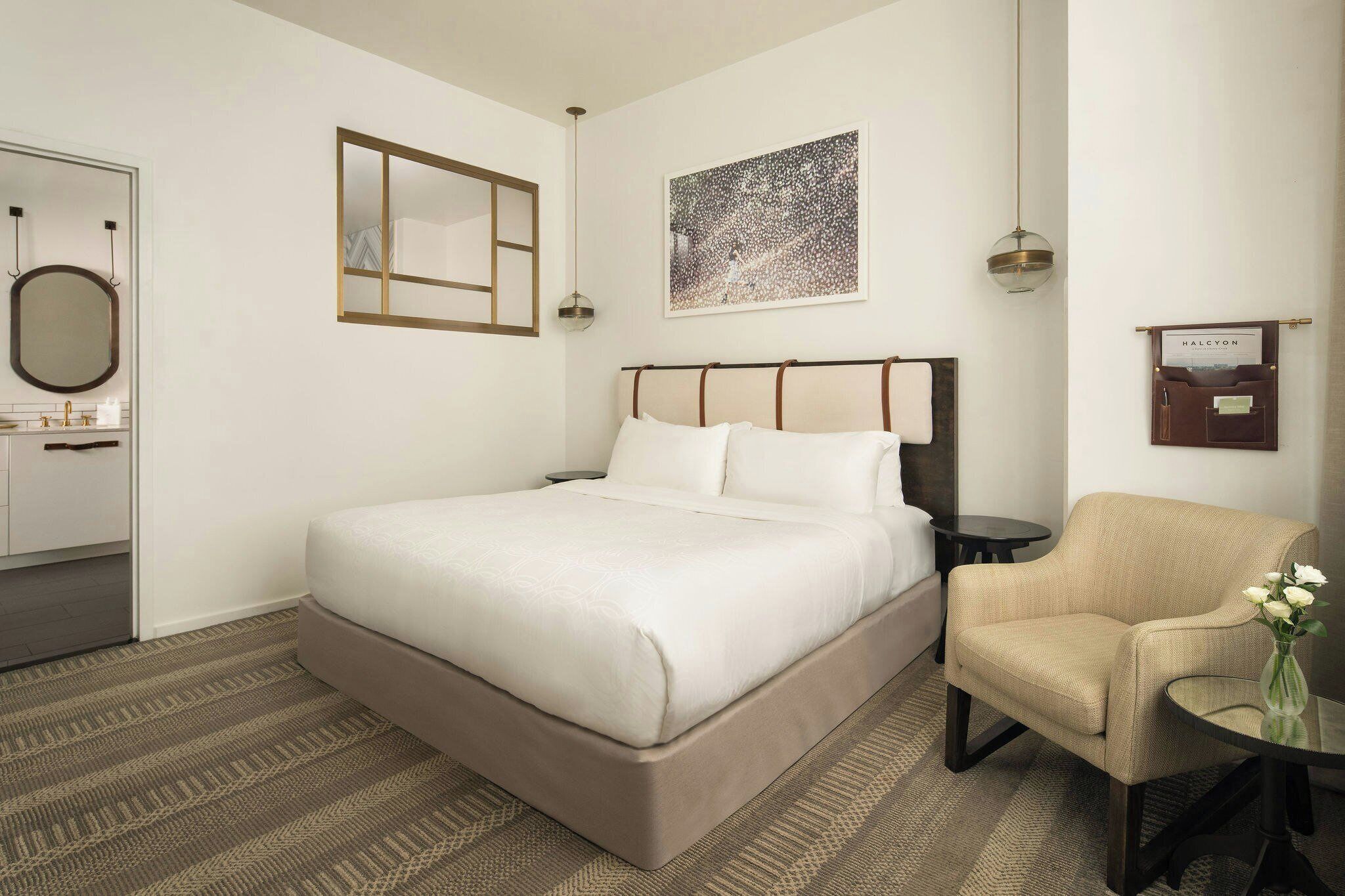 Suíte (Loft) | Roupas de cama premium, camas com colchões pillow-top