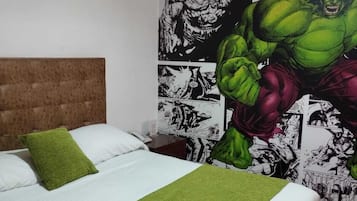Premium bedding, individually decorated, free WiFi, bed sheets