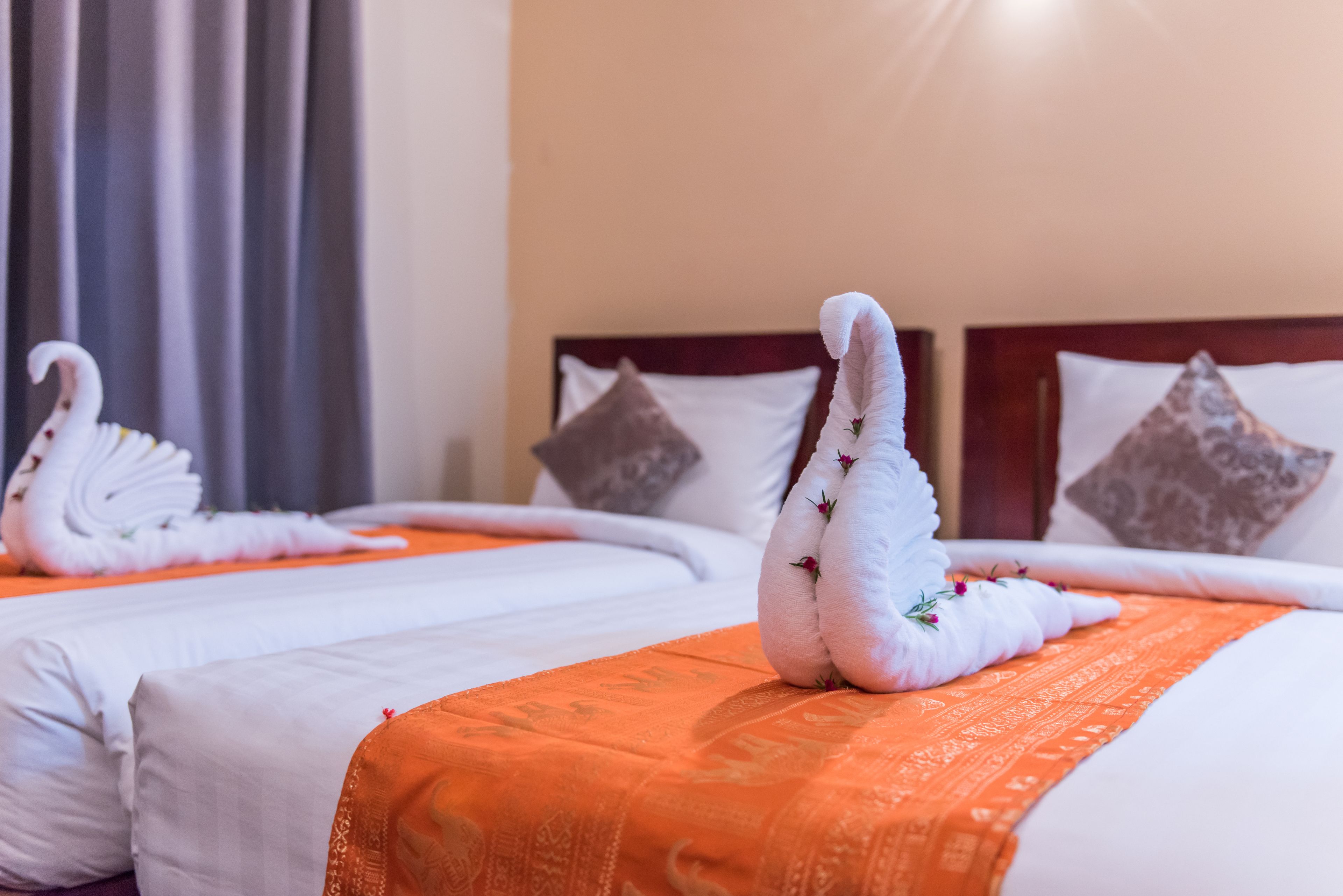 deluxe double or twin room | in-room safe, desk, blackout curtains, iron/ironing board