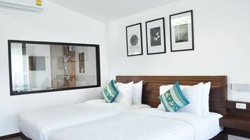 Deluxe Twin Bed with Pool View