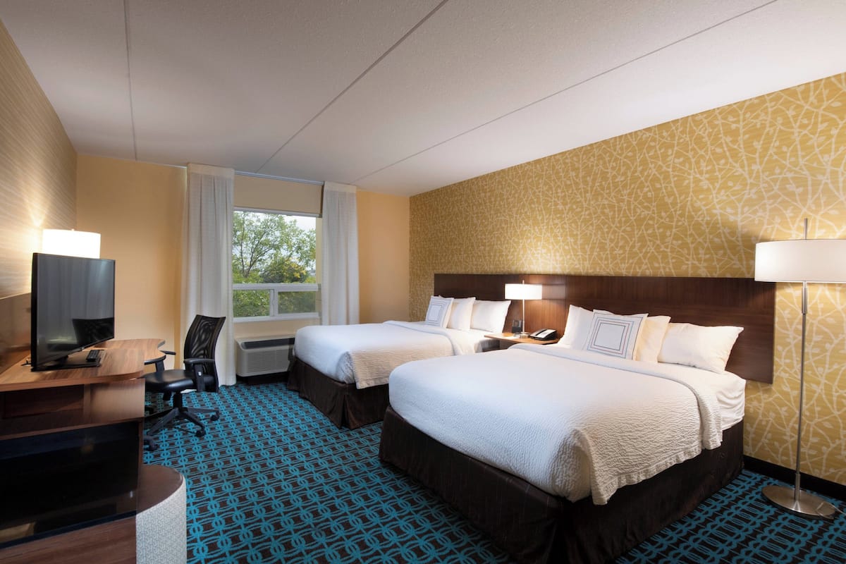 Zimmer, 2 Queen-Betten