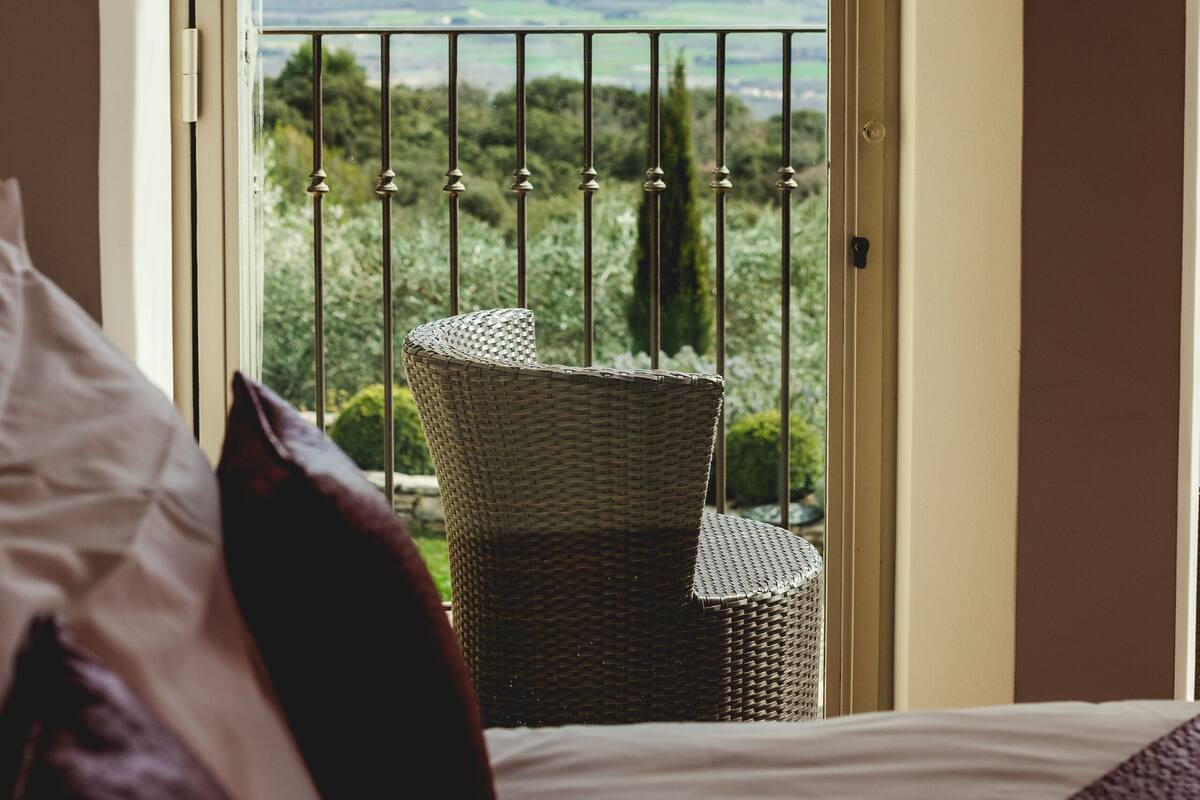 deluxe room, balcony | view from room