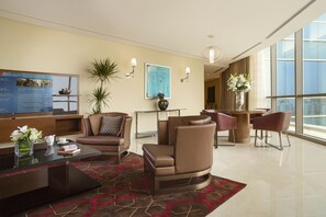 Presidential Suite | Living area - Rosh Rayhaan by Rotana (Riyadh)