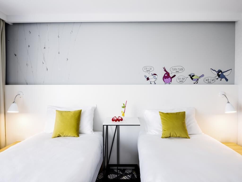 Standard Twin Room, 2 Single Beds | Desk, soundproofing, free WiFi, bed sheets