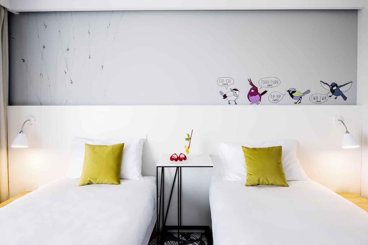 Standard Twin Room, 2 Single Beds | 1 bedroom, desk, soundproofing, free WiFi