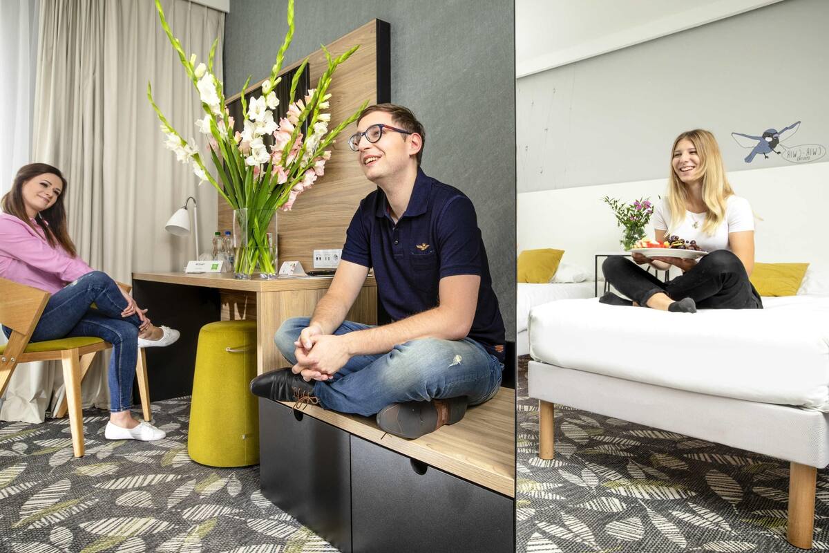 Habitació doble estàndard, 1 llit doble | 1 dormitori, escriptori, habitacions insonoritzades i wifi gratuïta