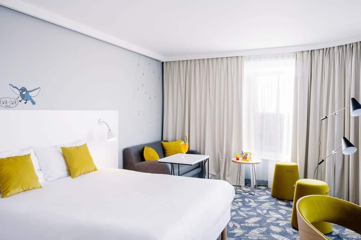 standard double room, 1 double bed with sofa bed | 1 bedroom, desk, soundproofing, free wifi