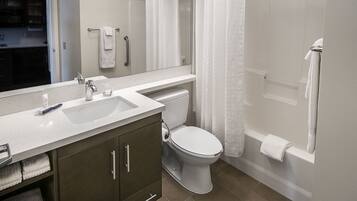 Free toiletries, hair dryer, towels, soap