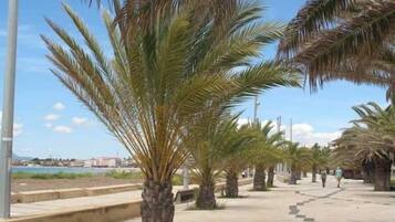 Blick von der Unterkunft