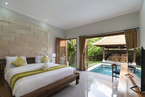 View from room - Three Brothers Bungalows & Villas (Legian)